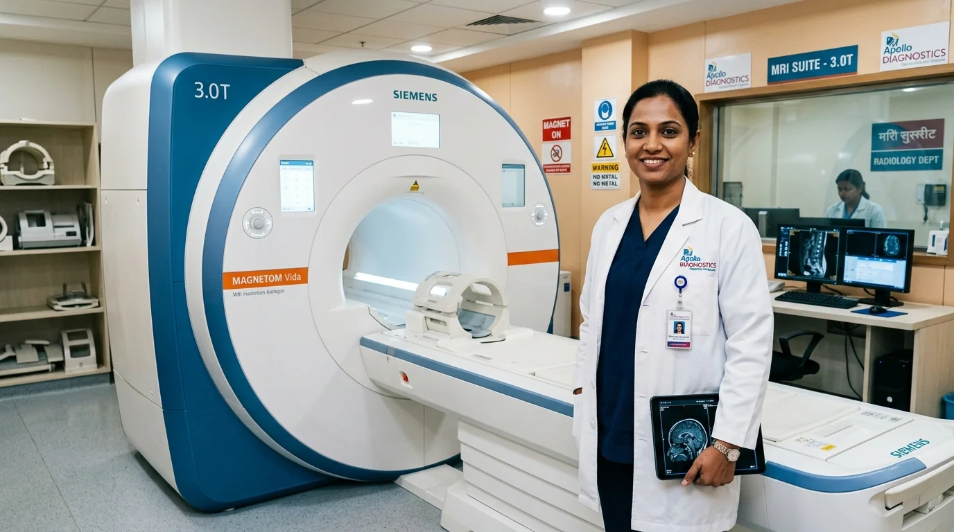 3.0 Tesla High Power MRI Scanner